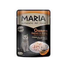 Maria Kitten Cat Food Chicken with Salmon in Gravy (70g)