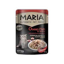 Maria Cat Food Ocean Fish in Gravy (70g)