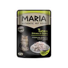 Maria Cat Food Tuna & Shirasu in Gravy (70g)