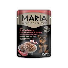 Maria Dog food Chicken & Chicken Liver in Gravy (70g)