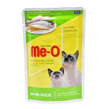 Me-O Adult Cat Food Sardine with Chicken and Rice (80g)