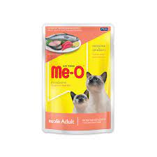 Me-O Adult Cat Food Tuna and Whitefish (80g)