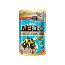 Nekko Tuna Topping Seaweed and Steamed Egg in Jelly (70g)