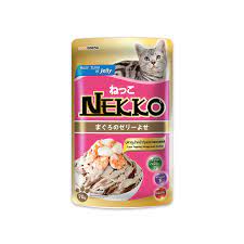 Nekko Tuna Topping Shrimp and Scallop in Jelly (70g)