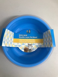 Non-Skid Double Layer Pet Bowl (S)