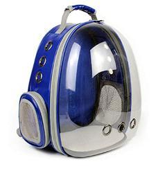 Boo Boo Pet Carrier Bag Oval Shape(Blue)