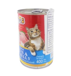 Pet 8 Cat Canned Shirasu in Jelly (400g)