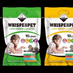 Whisperpet Super Premium Cat Litter Apple Aroma Scent (10L)