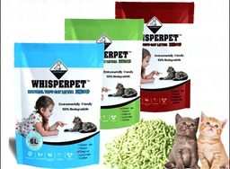 Whisperpet Super Premium Cat Litter Baby Powder Scent (10L)