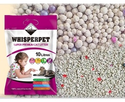 Whisperpet Super Premium Cat Litter Lavender Scent (10L)